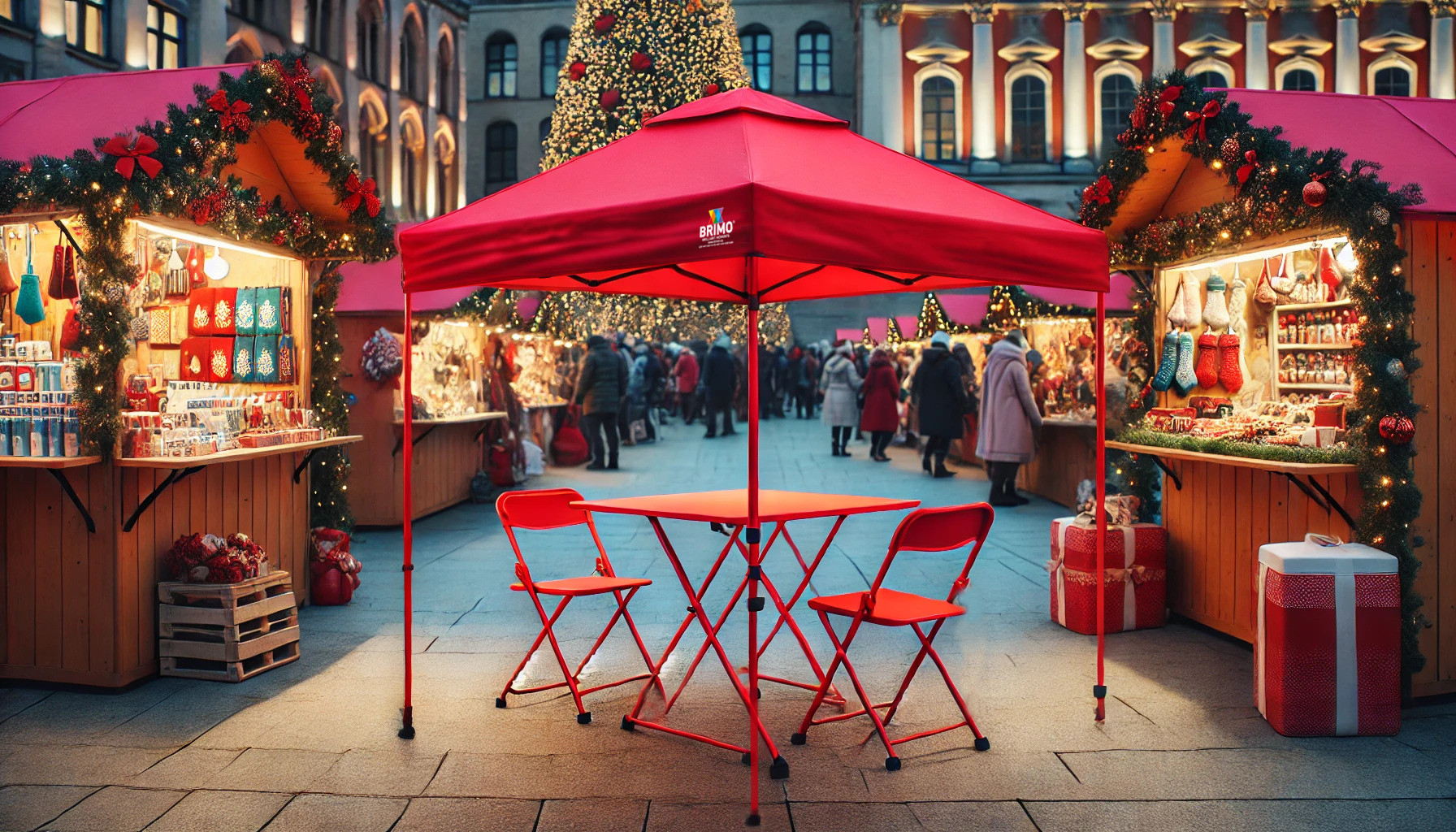 Weihnachtsmarktzelt